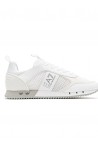 EMPORIO ARMANI EA7 ZAPATILLAS MESH RUB B/N