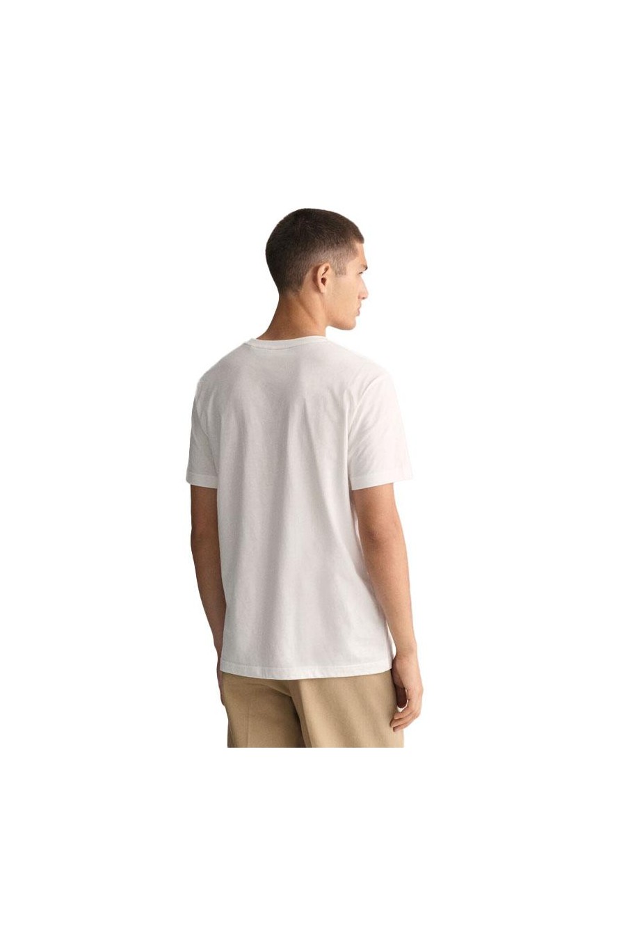 GANT REG ARCHIVE SHIELD SS T-SHIRT BLANCO