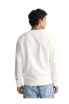 GANT PRINTED GRAPHIC C-NECK SWEAT BLANCO