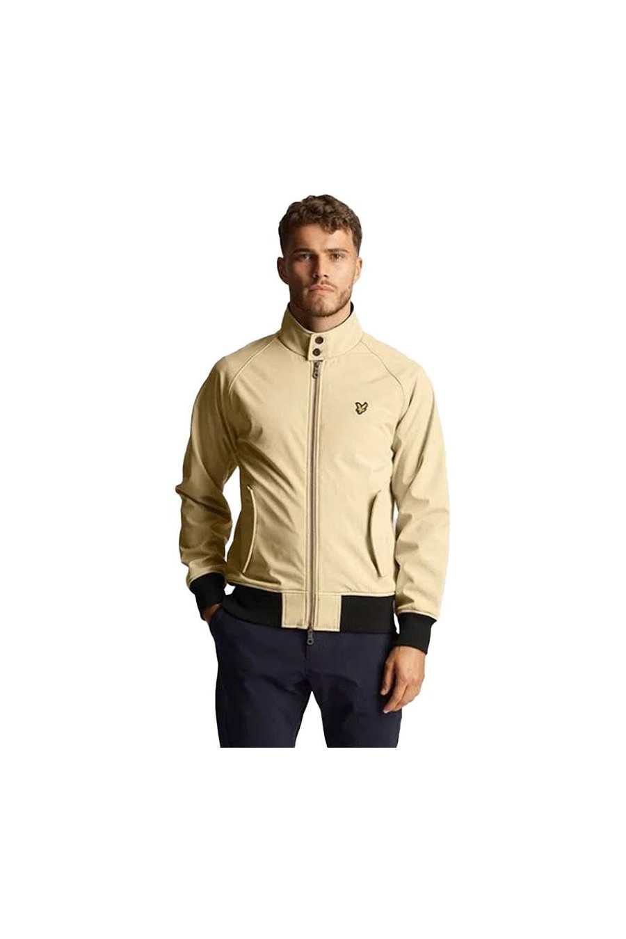 LYLE & SCOTT SOFTSHELL HARRING JACKET KHAKI