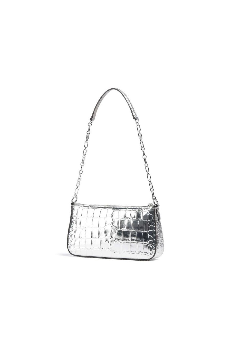 MICHAEL KORS POCHETTE MEDIANO DE PIEL PLATA