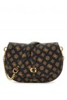 GUESS BOLSO DE HOMBRO KUBA MARRON 