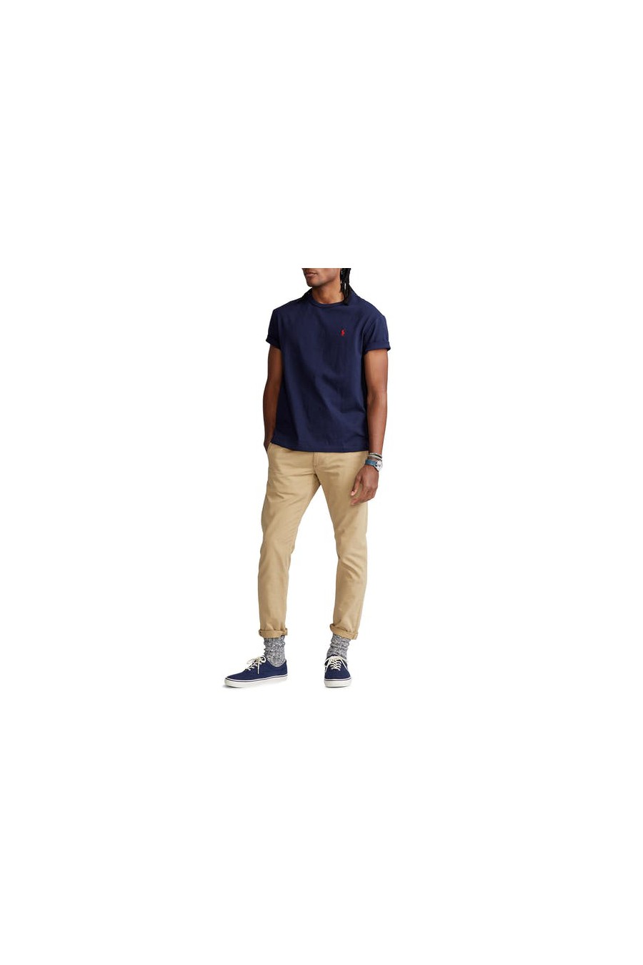 RALPH LAUREN SSCNCLSM1 SHORT SLEEVE T-SHIRT NAVY