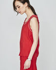 & ME TOP MIU ROJO