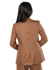 & ME JERSEY BLAZER HYPATIA CAMEL