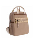 DON ALGODON MOCHILA MEDANA TARANTO BEIGE