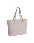 DON ALGODÓN SHOPPER ACOLCHADO BEIGE