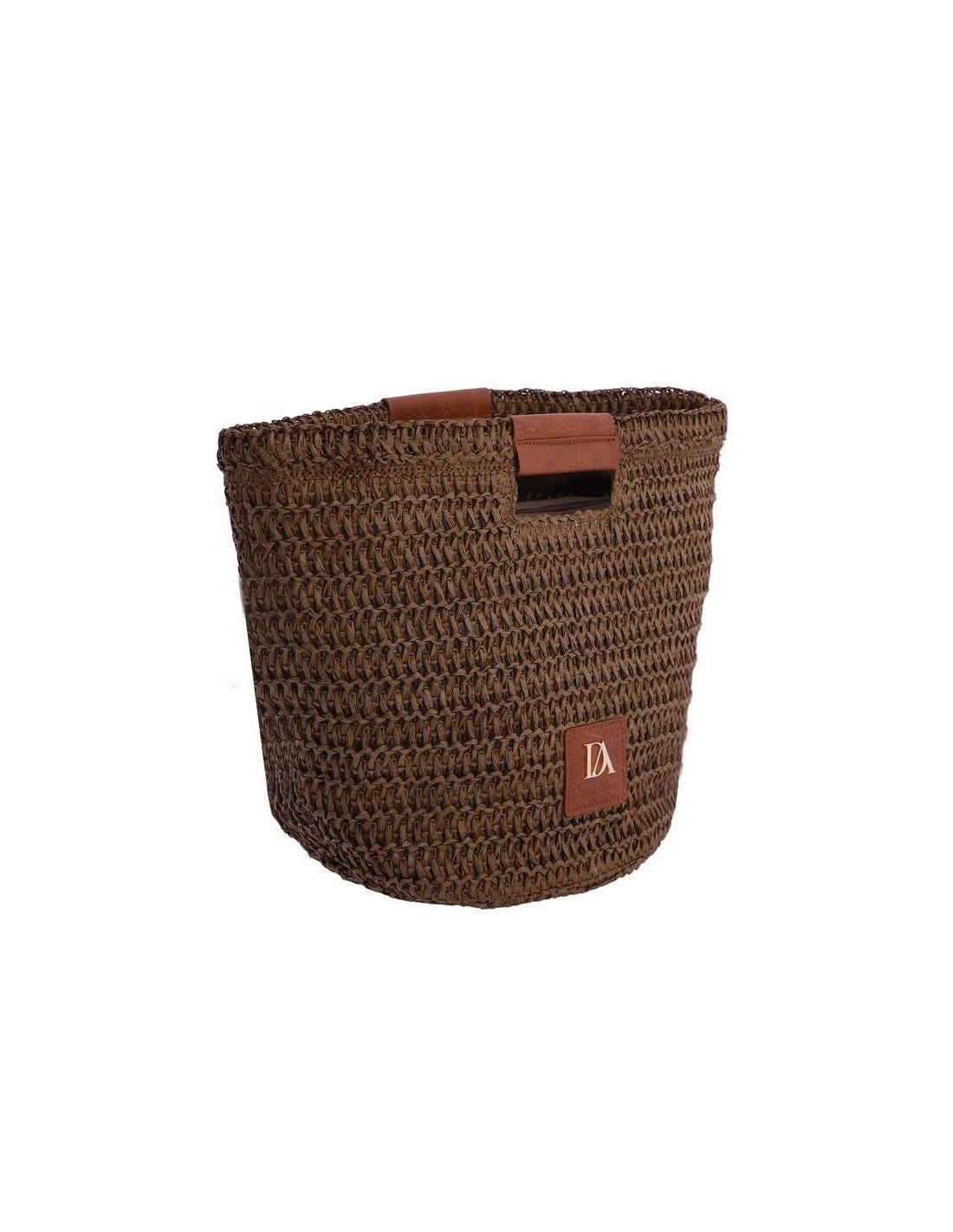 DON ALGODON BOLSO DE RAFIA NATURAL-MARRON