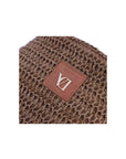 DON ALGODON BOLSO DE RAFIA NATURAL-MARRON