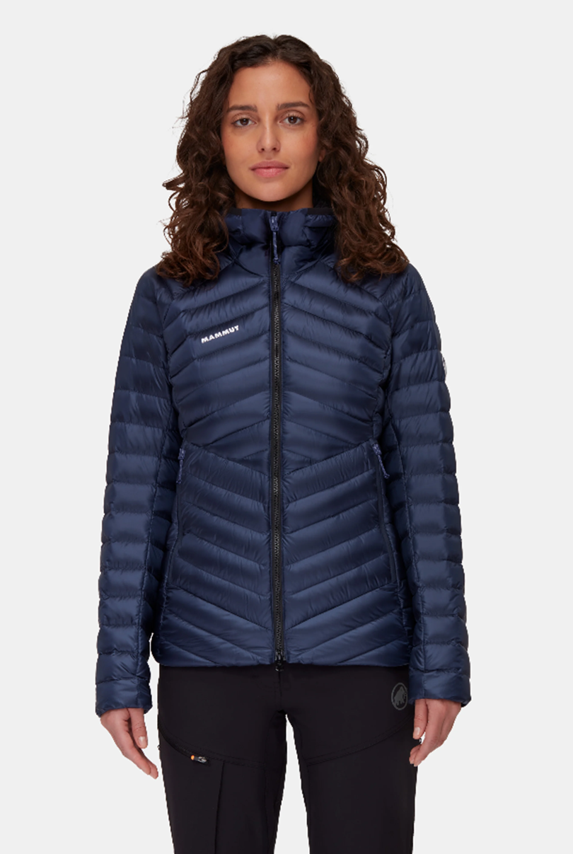 MAMMUT CHAQUETA CON CAPUCHA BROAD PEAK IN MUJER MARINO