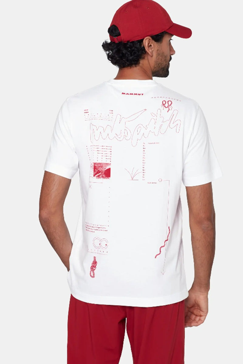 MAMMUT CAMISETA BASE HOMBRE MULTI PITCH WHITE