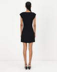 GUESS DOROTEA V NECKLINE DRESS