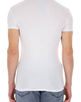 EMPORIO ARMANI CAMISETA BASICA BLANCO