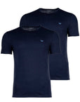 EMPORIO ARMANI MEN'S KNIT 2-PACK AZUL