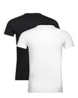 EMPORIO ARMANI MEN'S KNIT 2-PACK BLANCO/NEGRO