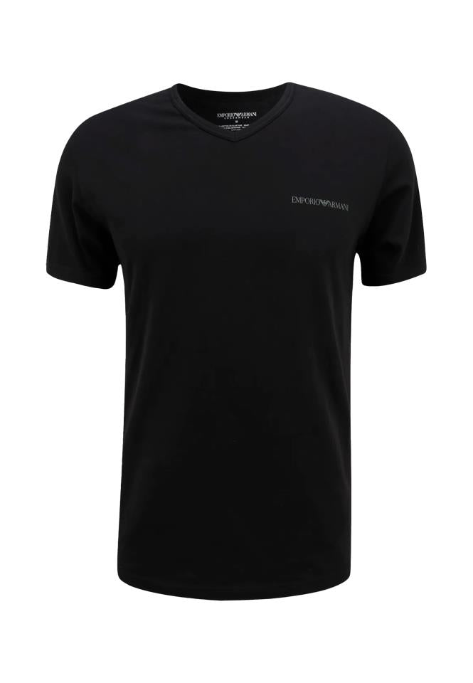 EMPORIO ARMANI CAMISETAS 2 PACK NEGRO Y VERDE