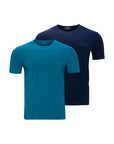 EMPORIO ARMANI 2 PACK T-SHIRT MARINE/TOPAZIO