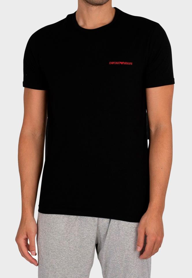 EMPORIO ARMANI 2 PACK CAMISETAS NEGRO