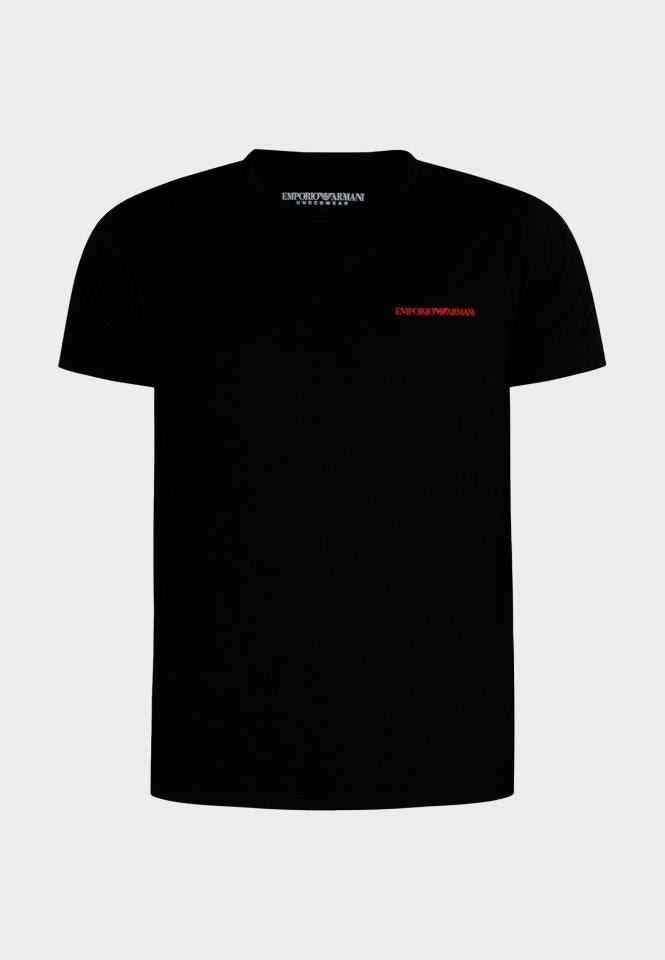 EMPORIO ARMANI 2 PACK CAMISETAS NEGRO