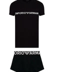 EMPORIO ARMANI PIJAMA NEGRO