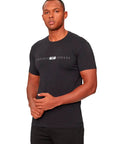 EMPORIO ARMANI T-SHIRT CHESTED LOGO NEGRO