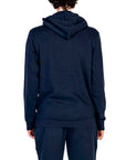 EMPORIO ARMANI HOODED SWEATSHIRT AZUL MARINO