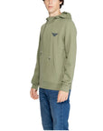 EMPORIO ARMANI HOODED SWEATSHIRT VERDE