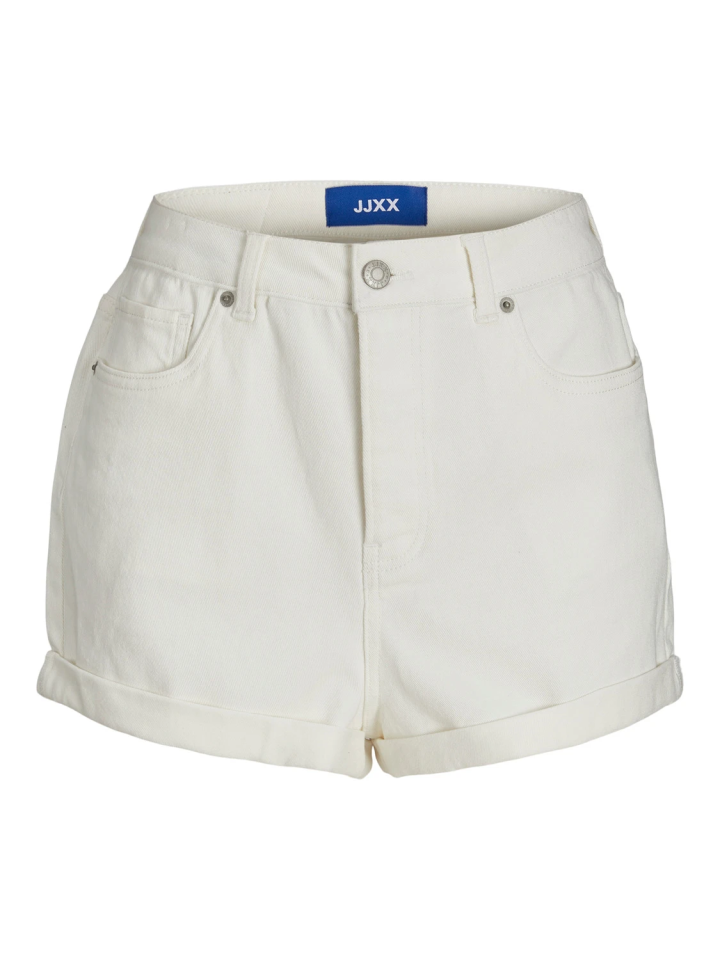 JACK &amp; JONES JXHAZEL MINI SHORTS HW DENIM ECRU