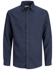 JACK & JONES CAMISA AZUL