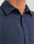 JACK & JONES CAMISA AZUL