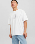 JACK & JONES JORDESTINY TEE CREW NECK TG LN WHITE