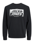 JACK & JONES SUDADERA CON LOGO NEGRA