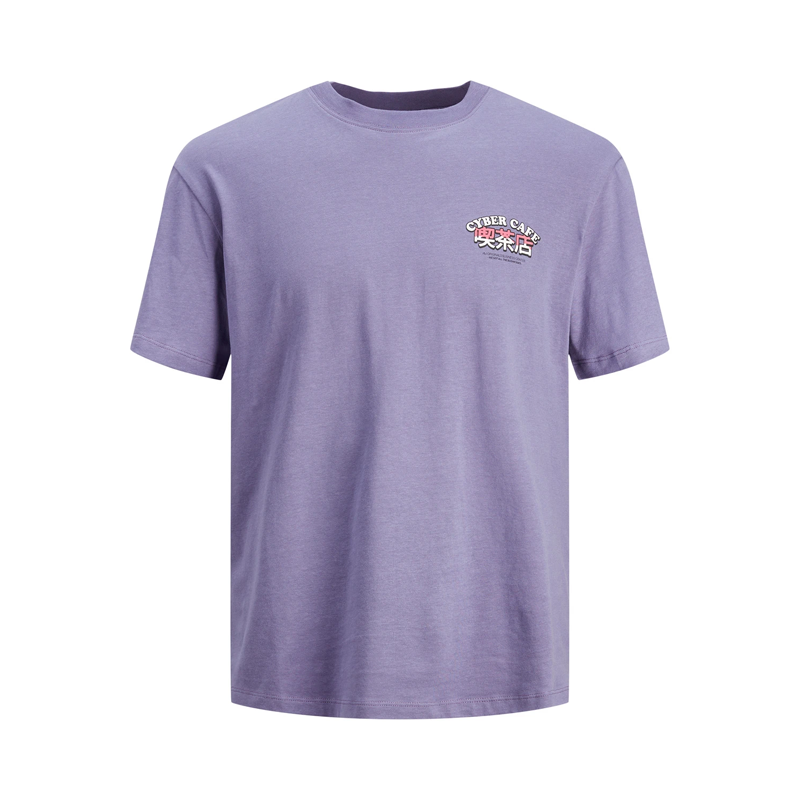 JACK &amp; JONES JORAMUSEMENT T-SHIRT PURPLE