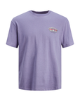 JACK & JONES JORAMUSEMENT T-SHIRT PURPLE