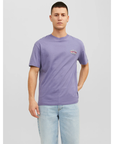 JACK & JONES JORAMUSEMENT T-SHIRT PURPLE