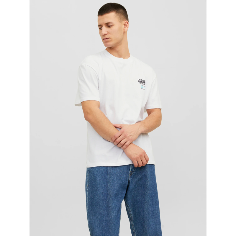 JACK &amp; JONES JORAMUSEMENT T-SHIRT BLANCO