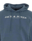 JACK & JONES SUDADERA CON CAPUCHA AZUL