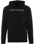 JACK & JONES SUDADERA CON CAPUCHA NEGRA