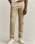 GANT SLIM SPORTS CHINOS OAT BEIGE