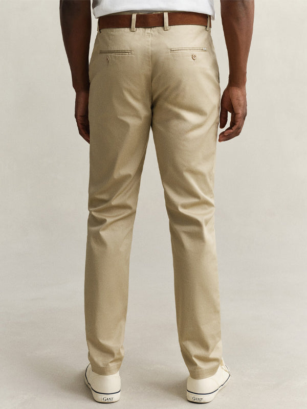 GANT SLIM SPORTS CHINOS OAT BEIGE