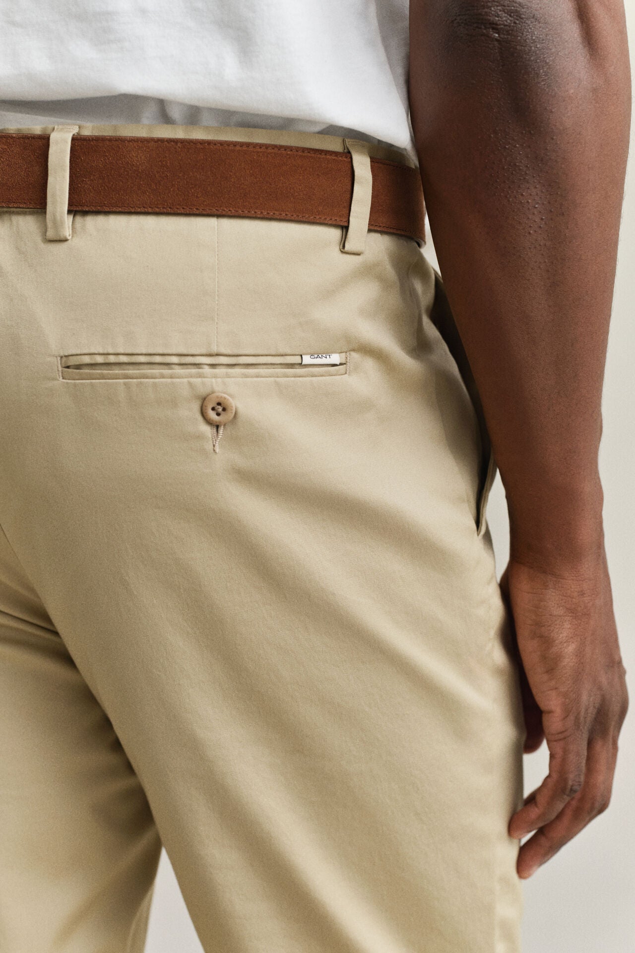 GANT SLIM SPORTS CHINOS OAT BEIGE