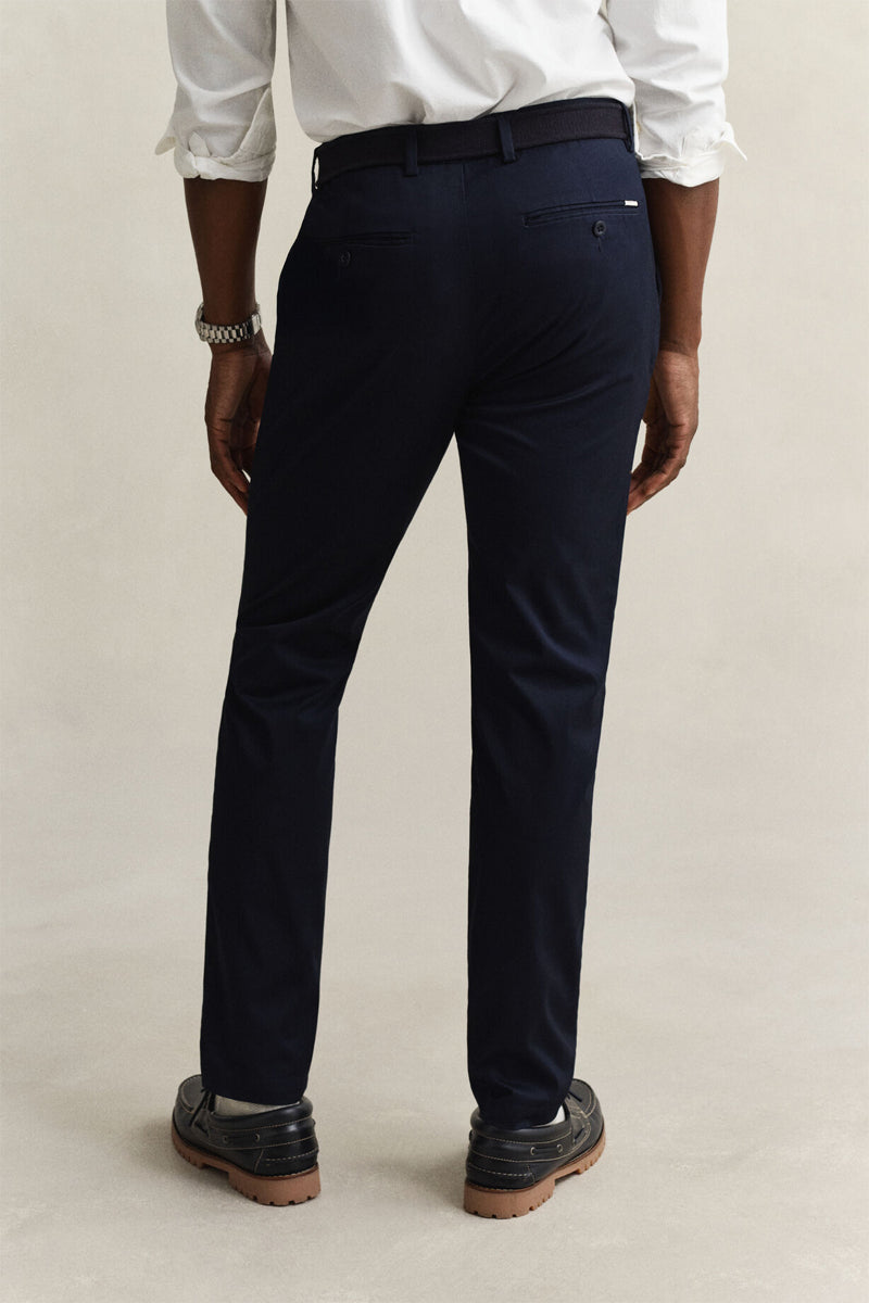 GANT SLIM SPORTS CHINOS EVENING BLUE