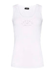 EMPORIO ARMANI LADIES KNIT TOP BLANCO