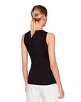 EMPORIO ARMANI LADIES KNIT TOP NEGRO