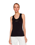 EMPORIO ARMANI LADIES KNIT TOP NEGRO