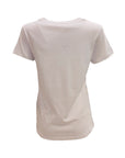 EMPORIO ARMANI LADIES KNIT T-SHIRT BLANCO