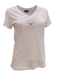 EMPORIO ARMANI LADIES KNIT T-SHIRT BLANCO