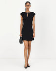 GUESS DOROTEA V NECKLINE DRESS