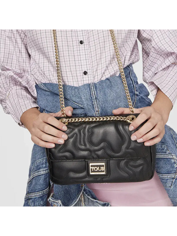 TOUS BANDOLERA SOLAPA S K DREAM NEGRO - TALLA ÚNICA