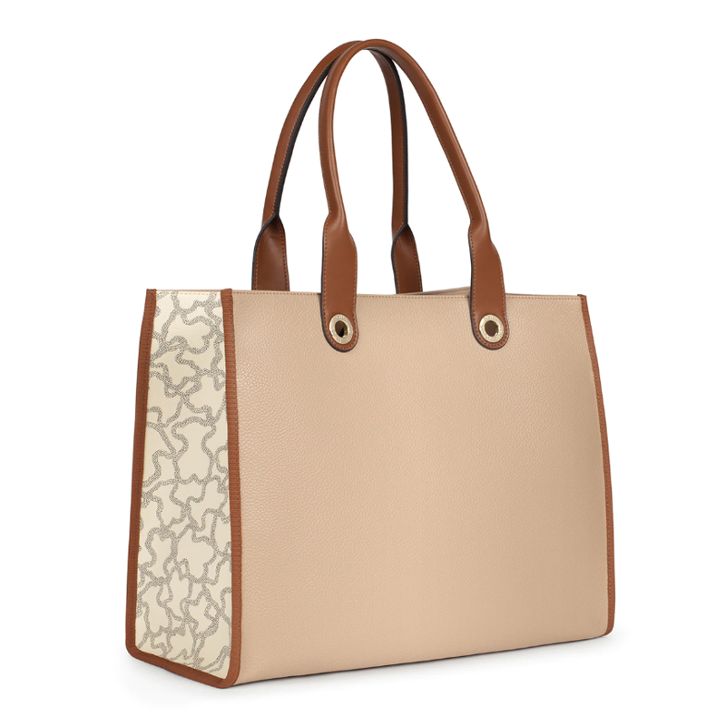 TOUS SHOPPING XL AMAYA K ICON MARRÓN-BEIGE